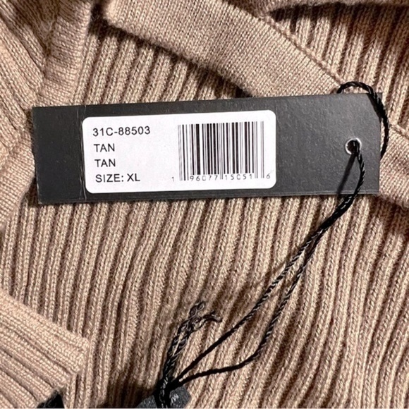 bobi BLACK | Ribbed Knit Sleeveless Cut Out Top - Picture 9 of 12